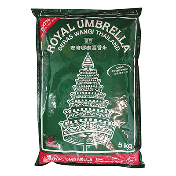 Royal Umbrella Siam Fragrant Rice 5kg