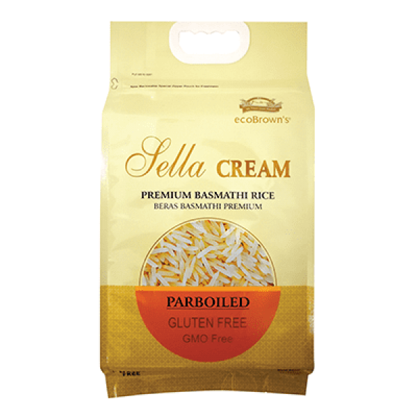 Ecobrown Parboiled Basmathi Rice 5kg