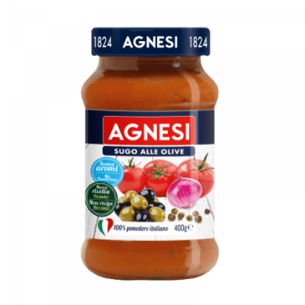 Agnesi Pasta Sauce Olive 400g
