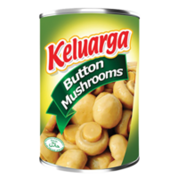Keluarga Button Mushrooms 425g