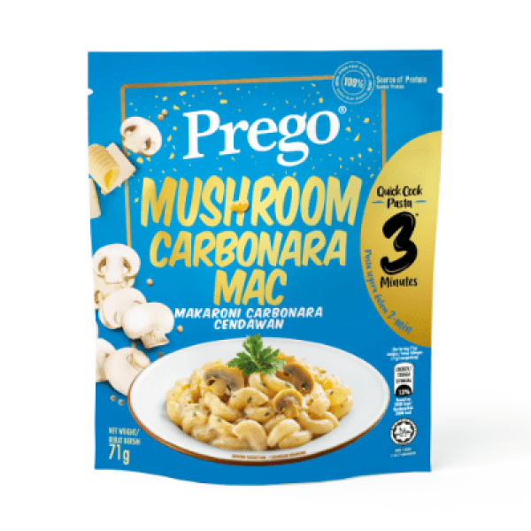 Prego Qc Pasta 71g Mushroom Carbonara