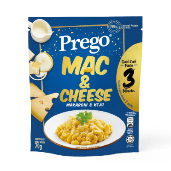Prego Qc Pasta 70g Mac & Cheese