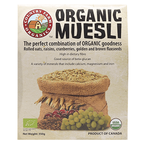 Country Farm Organic Muesli (berry) 350g