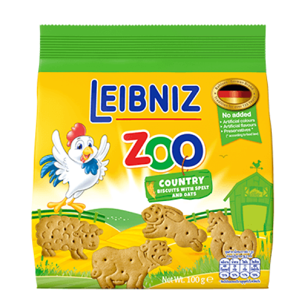 Bahlsen Zoo 100g Country Spelt&oats