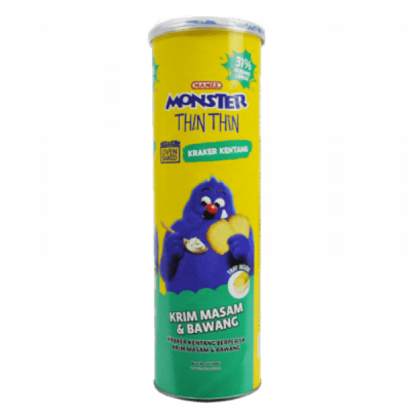 Mamee Monster Thin Thin 100g Sour Cream