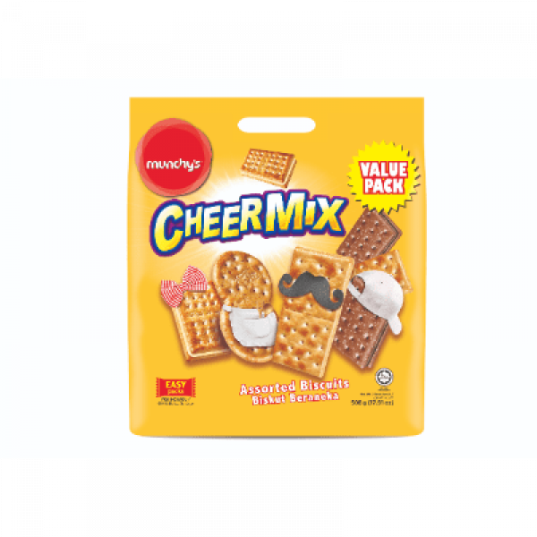 Munchy's Assorted Biscuits 508g Cheermix
