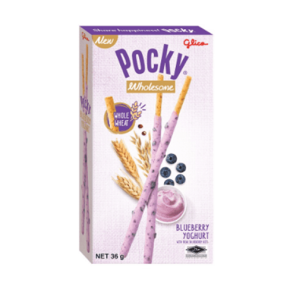 Pocky Wholesome 36g Blueberry Yoghurt
