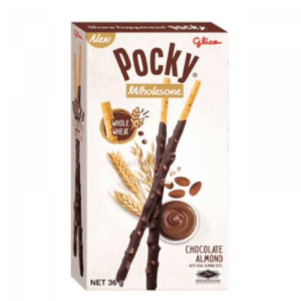 Pocky Wholesome 36g Chocolate Almond