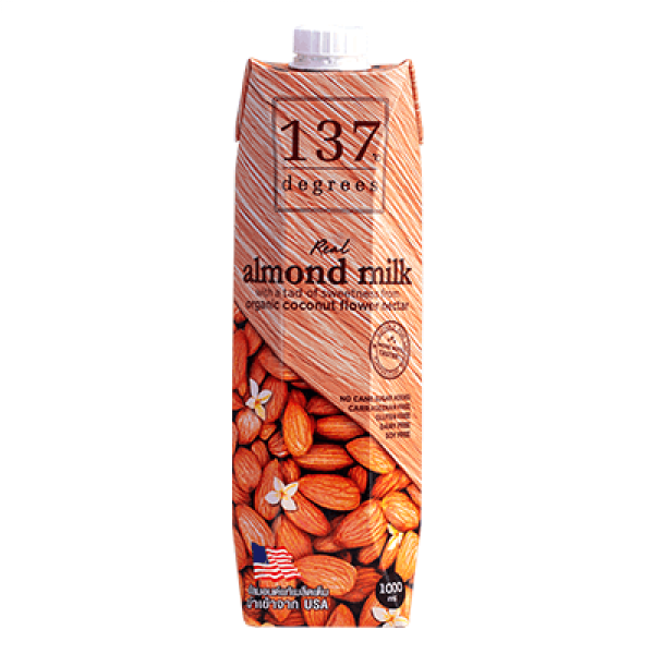137 Degrees Almond Milk 1L Original