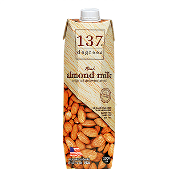 137 Degrees Almond Milk 1L Unsweetened