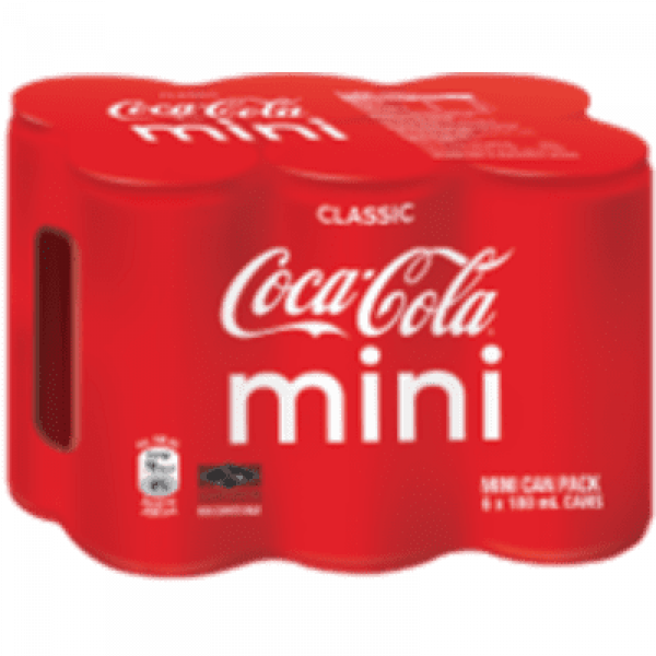 Coca-Cola Mini 180mlx6 Rasa Asli