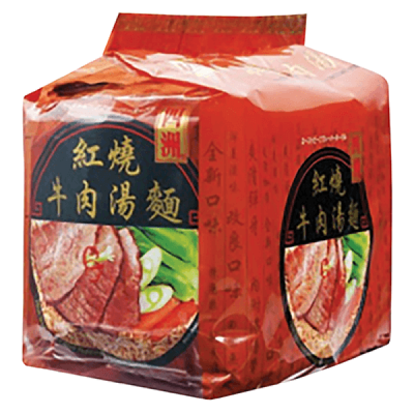 Four Seas Noodles 5×90g Roast Beef