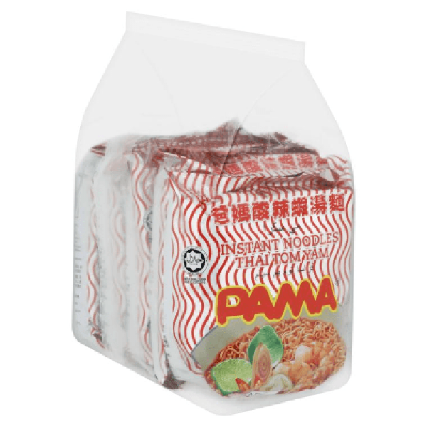 Pama Instant Mee 5×55g Thai Tom Yam