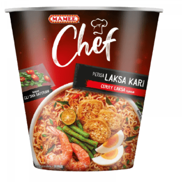 Mamee Chef Cup 72g Curry Laksa