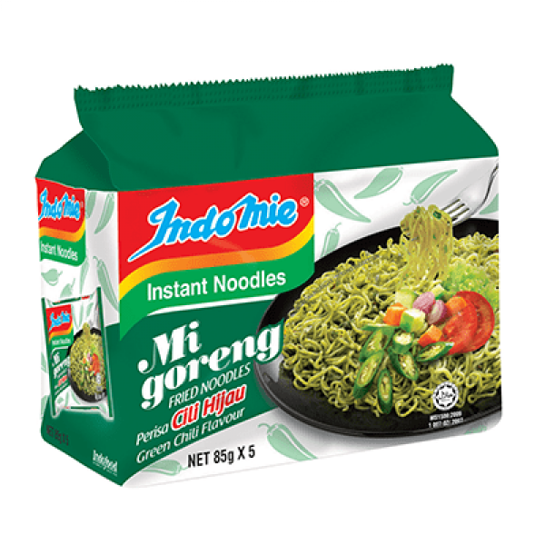 Indomie Mi Goreng 5×85g Cili Hijau