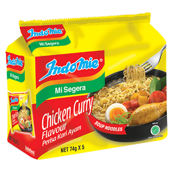 Indomie Soup 5×74g Chicken Curry