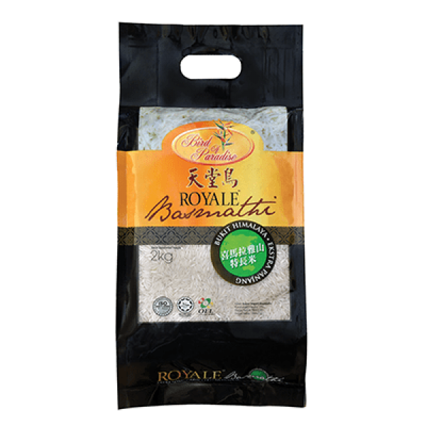 Bird Of Paradise Royal Basmathi Rice 2kg