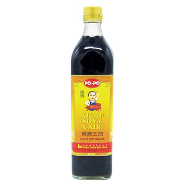 Popo Light Soy Sauce 720ml
