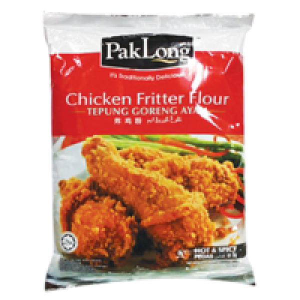 Paklong Chicken Fritter Flour 1kg Hot&spicy