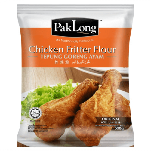 Paklong Chicken Fritter Flour 500g Original