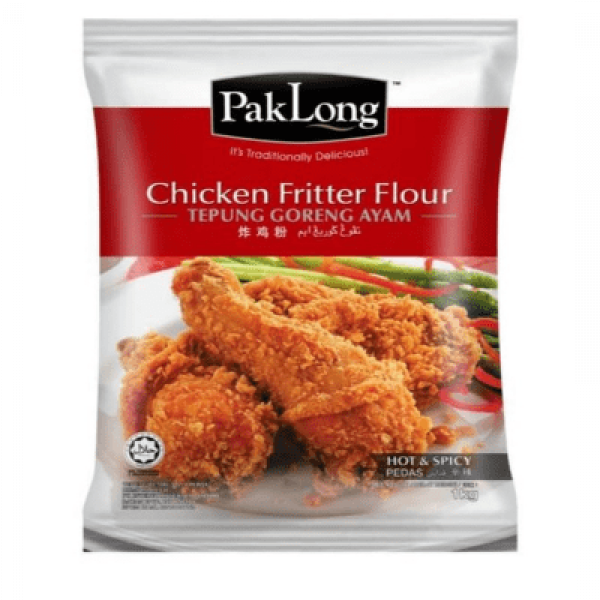Paklong Chicken Fritter Flour 500g Hot&spicy