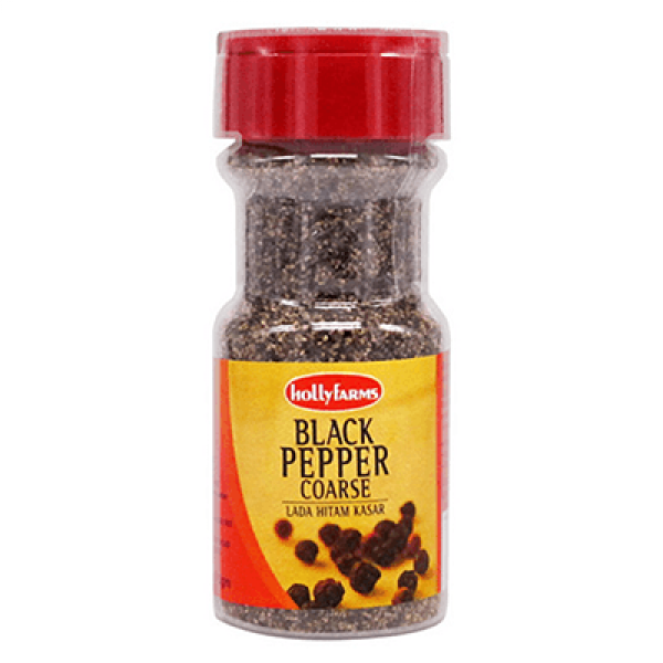 Hollyfarm Black Pepper Coarse 70g
