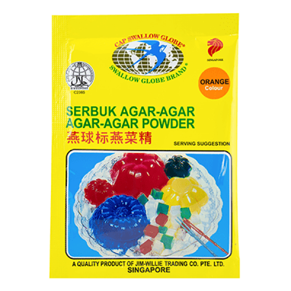 Swallow Globe Agar Powder 10g Orange