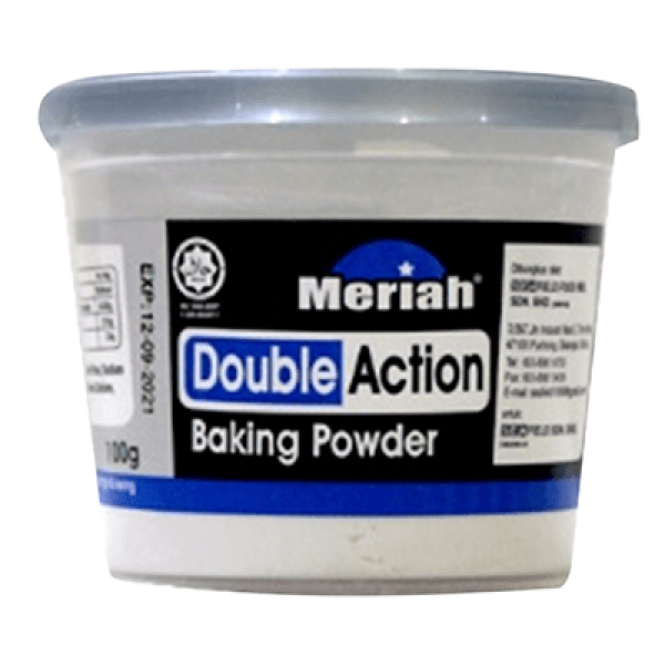 Meriah Double Action Baking Powder 100g