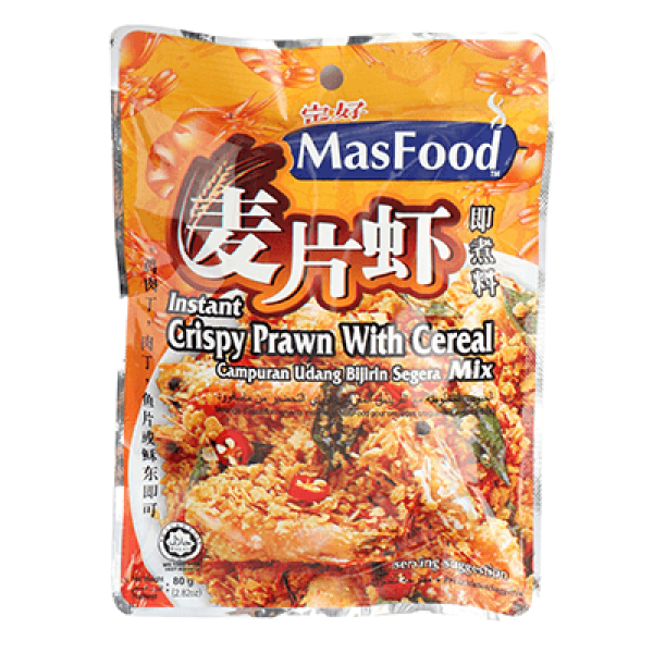 Masfood Crispy Prawn With Cereal Mix 80g