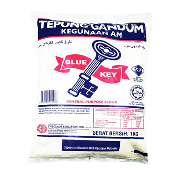 Blue Key Tepung Gandum 1kg (gp)