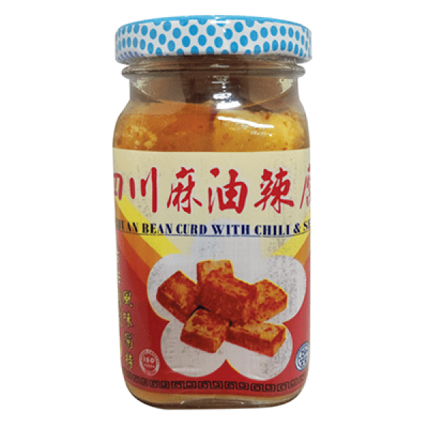 Mei Hua Beancurd With Chili Sesame Oil 130g