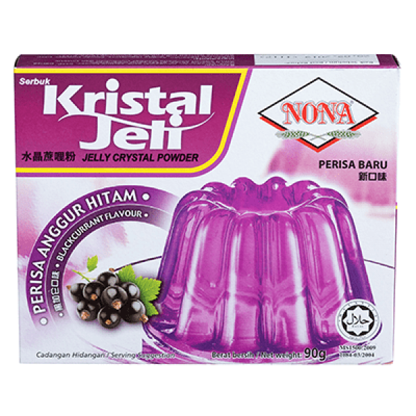 Nona Crystal Jelly 90g Blackcurrant