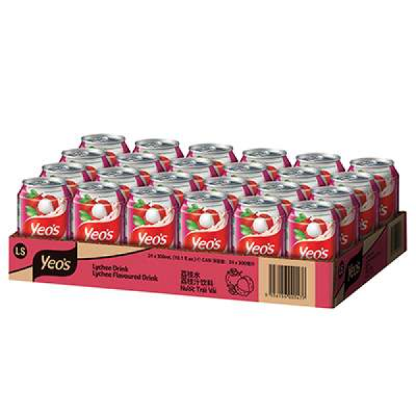 Yeo's 300mlx24 Lychee