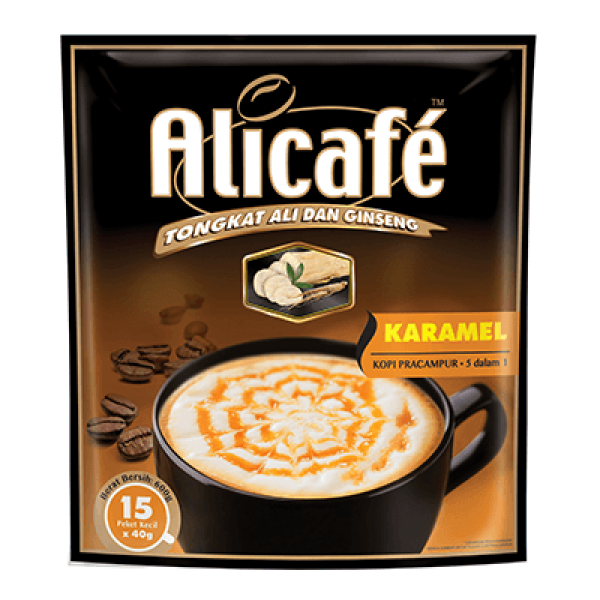Alicafe Tongkat Ali & Ginseng 40gx15 Karamel