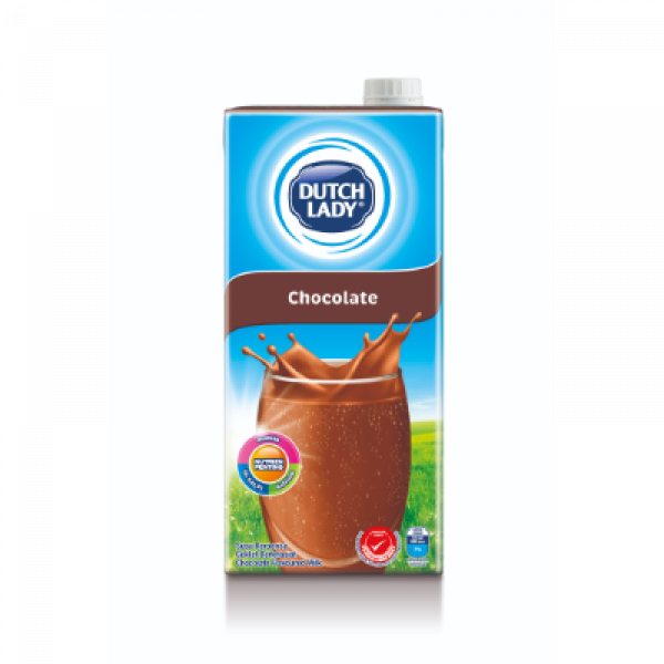 Dutch Lady UHT Milk Pure Farm 1L Chocolate