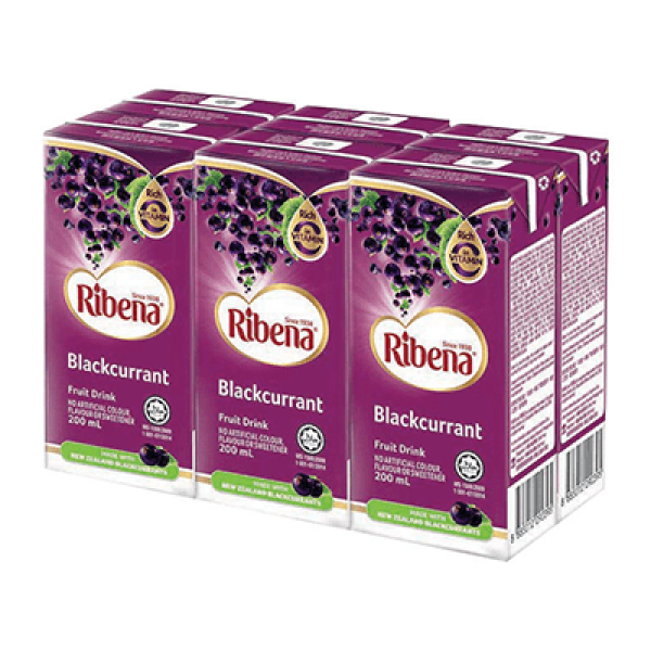 Ribena 200mlx6 Rtd Regular