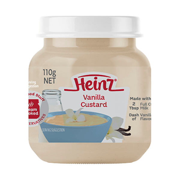 Heinz 110g Vanilla Custard Baby Food