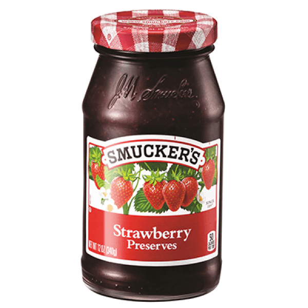 Smucker's Preserved Jam 340g Strawberry