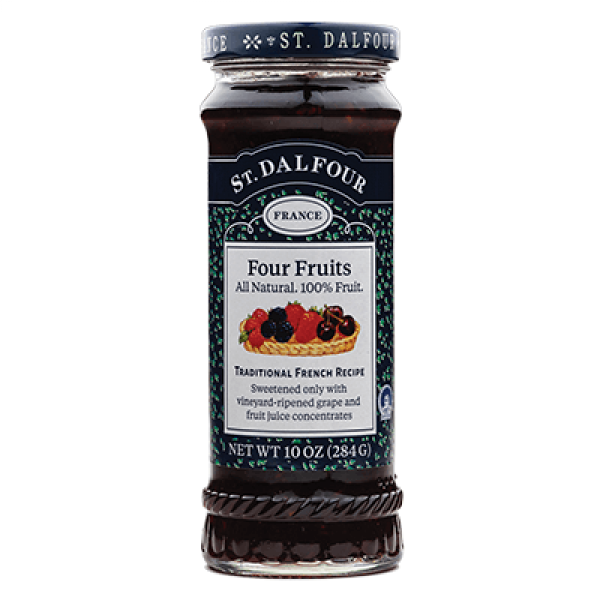 St Dalfour Jam 284g Four Fruits