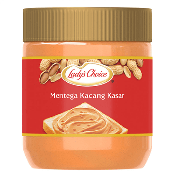Lady Choice Peanut Butter 330g Chunky