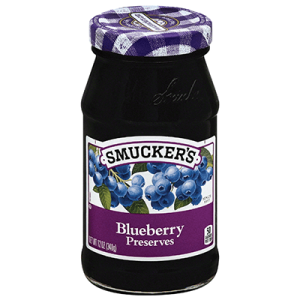 Smucker's Preserved Jam 340g Blueberry