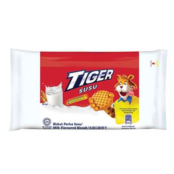 Tiger Biskuat 175g Susu