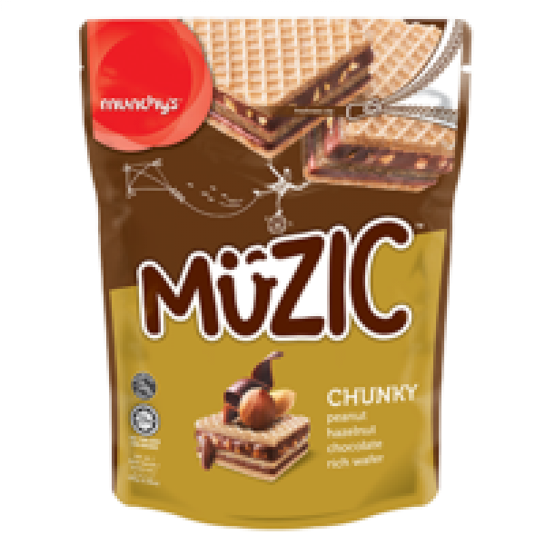 Muzic Wafer Bites 150g Chunky