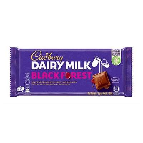 Cadbury Bar 130g Black Forest
