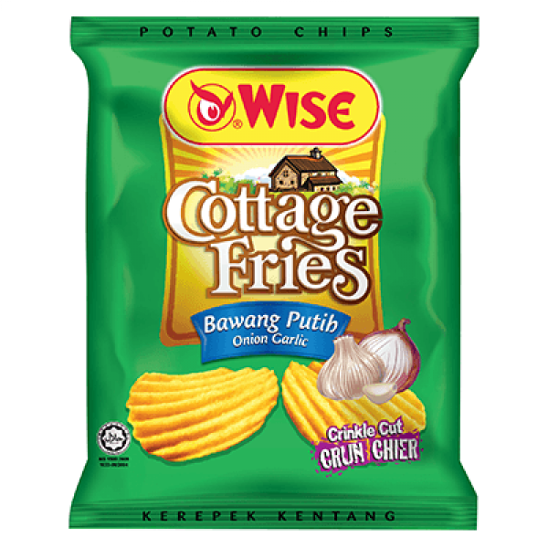 Wise Cottage Fries 50g Onion Garlic