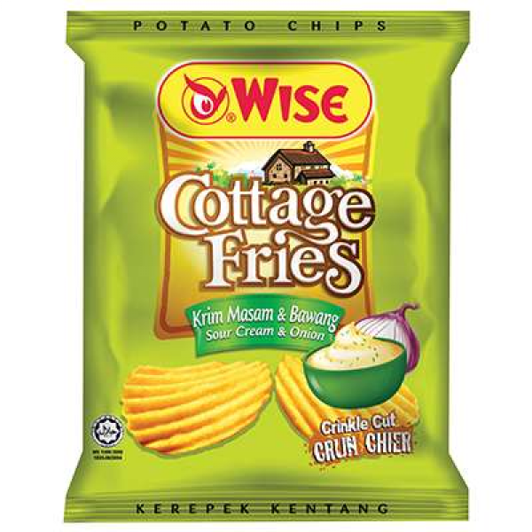 Wise Cottage Fries 50g Sour Cream & Onion