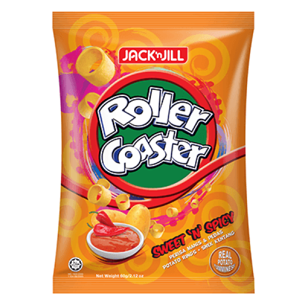 Jack 'n Jill Roller Coaster 60g Sweet & Spicy