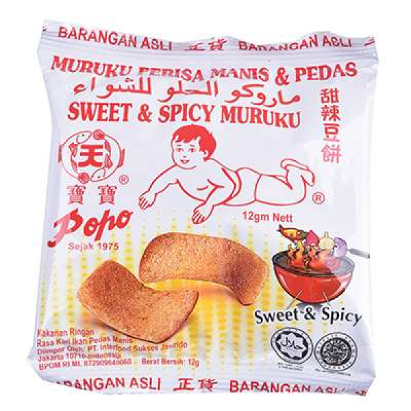 Popo Muruku Pedas 24×12g