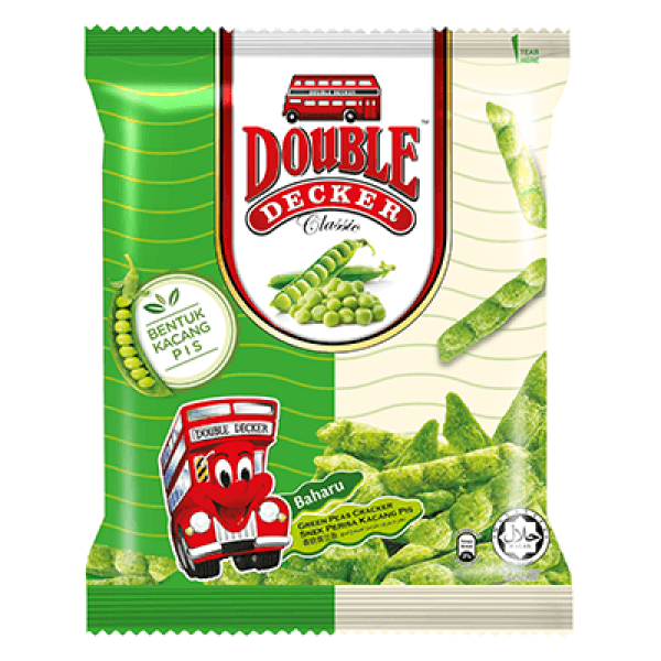 Double Decker 70g Green Pea