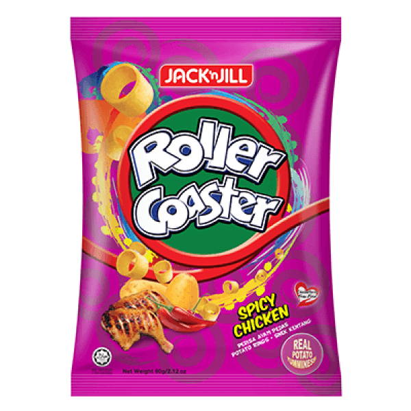 Jack 'n Jill Roller Coaster 60g Hot& Spicy